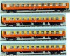 55074 ACME Set of 4 Passenger cars of EuroCity "Avala" train running between Beograd and Wien